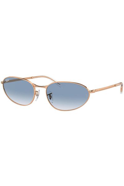 Ray-Ban Ray Ban Unisex Irregular Sunglasses- Rb 3734 - Lense Size:56mm - Rosegold