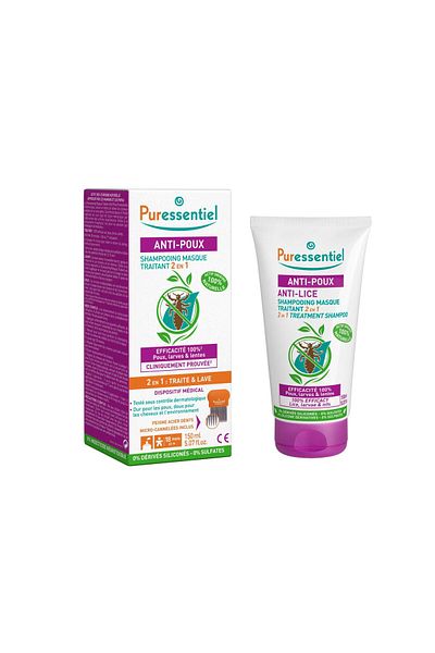 Puressentiel Anti-Lice Treatment Shampoo 150ml + Comb