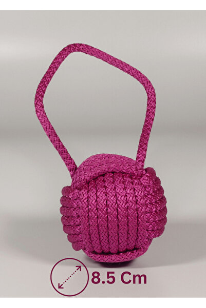 Holidog Köpek Diş Ipi Isırma Halatı Dayanıklı Orijinal Tenis Toplu El Yapımı At-getir Çekiştirme Oyuncağı