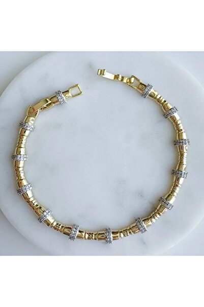 MODA Leyla Serenay Zirkon Çelik Bileklik