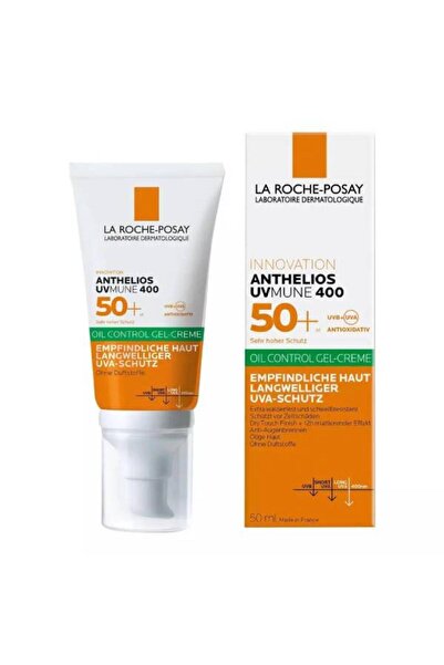 La Roche Posay جل كريم أنثيليوس تينت دراي تاتش 50+ 50 مل