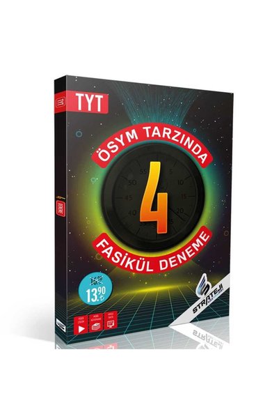 Strateji Yayınları Strateji Tyt 4 Fasikül Deneme