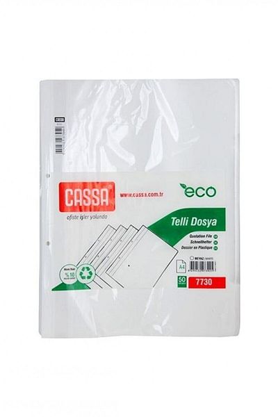 Cassa A4 White Ring Binder 50 Pieces