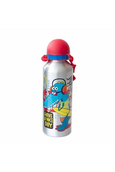 Dolphin Aluminum Flask 500 ml Red