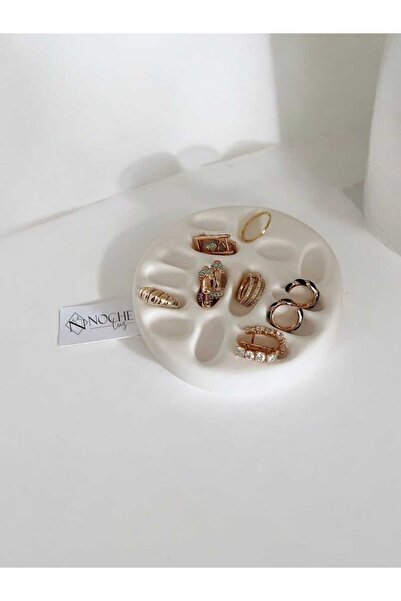 İkizlerin Dünyası طبق مجوهرات مزخرف، منظم مجوهرات، طبق تصوير منتج المجوهرات