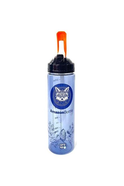 Gıpta Amazon Tritan 600 ml Blue Straw Flask