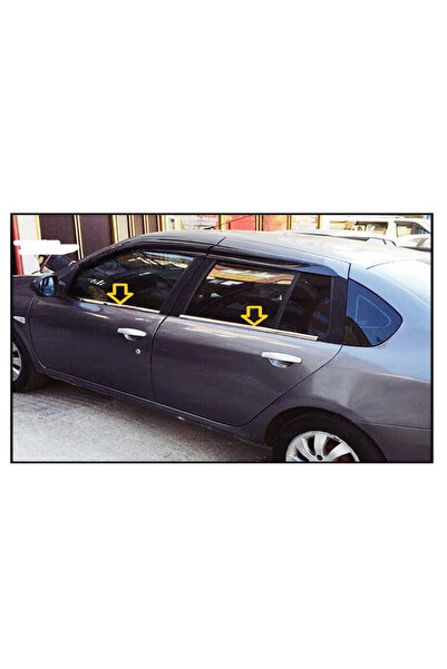 Kml34tuning55 Symbol Sedan Krom Cam Çıtası 2008-2012 Paslanmaz Çelik 4 Parça