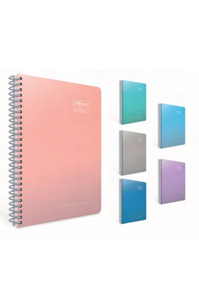 Gıpta Thebook Spiral Spiral Hard Cover Notebook A4 200 Sheets Lined