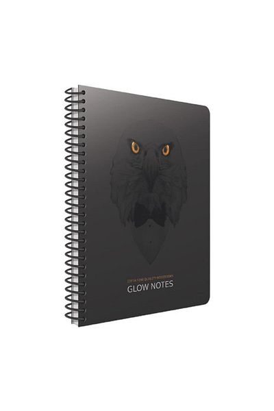 Gıpta Glow Notes 17X24 120 Yp Spiral Hard Cover Notebook