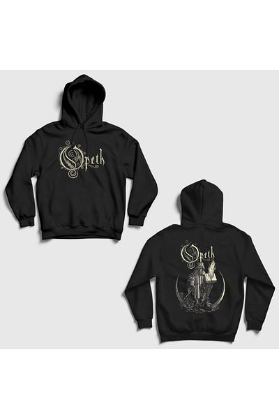 Presmono Φούτερ με κουκούλα Unisex Black Faith V2 Opeth 516491 ττ