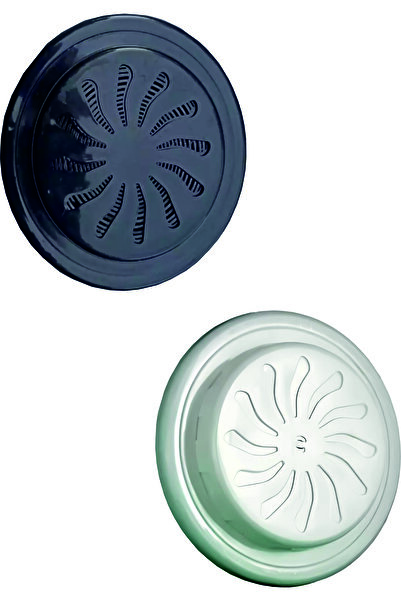 Dempol Siyah-Beyaz Kapaklı Menfez Seti