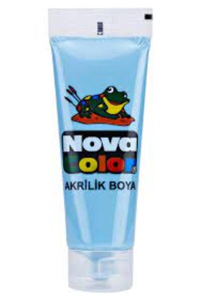 Nova Color Tüp Akrilik Boya 75 Gram Açık Mavi