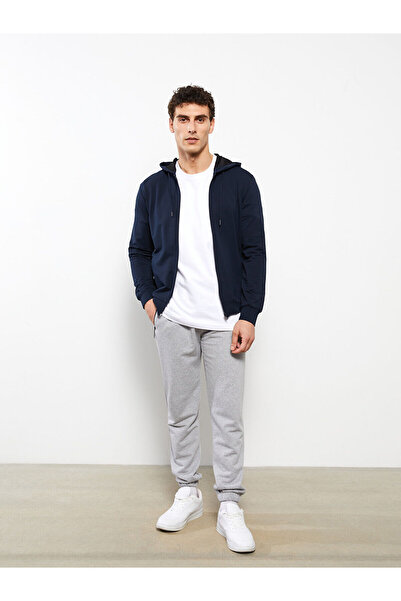 LC Waikiki LCWK Rahat Kalıp Kapüşonlu Erkek Spor Hırka