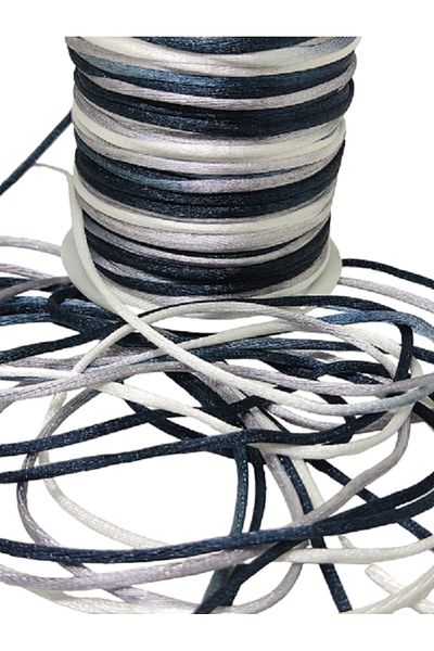 PARACORD Rainbow Color Floş Ip Rat Tail - Rainbow 2 mm
