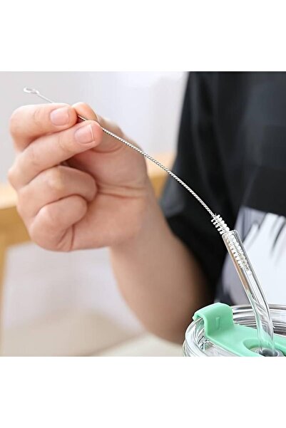 Badem Akvaryum İnce Boru Temizleme Fırçası Pipet Temizleme Fırçası Suluk Akva...