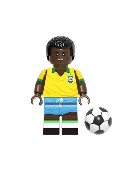 myminitoys لاعب كرة قدم برازيلي صغير الحجم - X-210