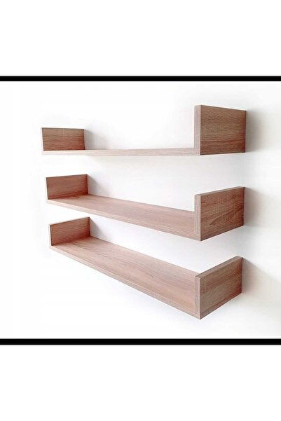 EGN WOODS 60x15x12 Montessorie Παιδικό Ράφι - 3 Μπαχαρικά, Μπάνιο και Ράφι τοίχου