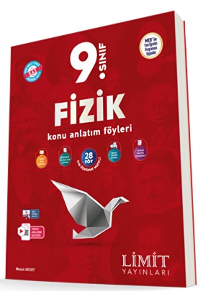 Limit Yayınları Limit 2025 9. Sınıf Fizik Konu Anlatım Föyleri Güncel Müfredat