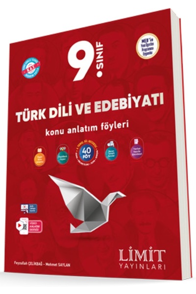 Limit Yayınları Limit 2025 9. Sınıf Türk Dili Ve Edebiyatı Konu Anlatım Föy G...