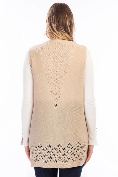 IŞILDA FASHION Γυναικείο αμάνικο γιλέκο τσέπης