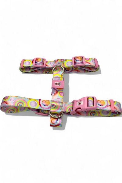 CARAMELOS Medium and Large Arc Htype Dog Chest Collar
