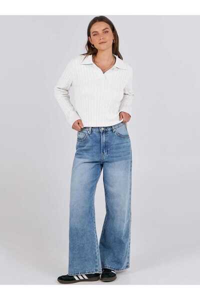 youknitwear you Pulover de damă Riviera cu gât polo