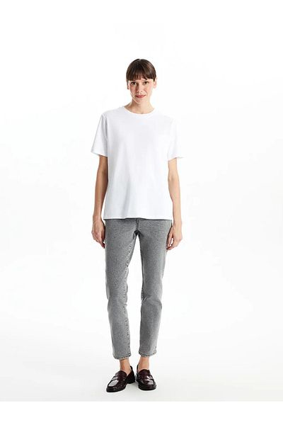 LC Waikiki Tricou pentru femei LCWAIKIKI Classic Crew Deck