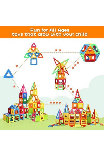 Taimi 36Pcs Magnetic Building Blocks Toys Educational Magnetic Tiles Set