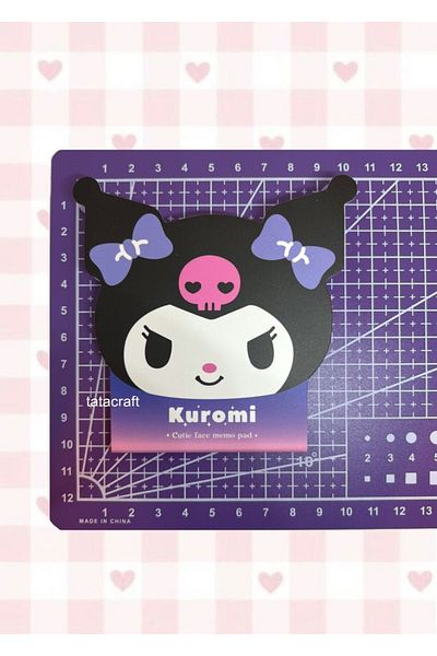 TATA CRAFT Sanrio Hello Kitty Kuromi My Meledy Cinnamoroll Memo Pad Stationery Cute