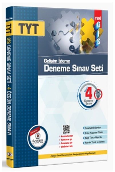 ÖZDEBİR YAYINEVİ Özdebir Tyt Gelişim Izleme Özgün 4 Deneme Sınav Seti