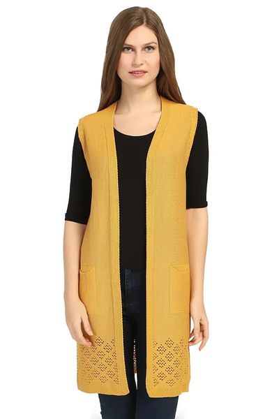 IŞILDA FASHION Îmbrăcăminte pentru femei Vestă cu buzunar fără mâneci