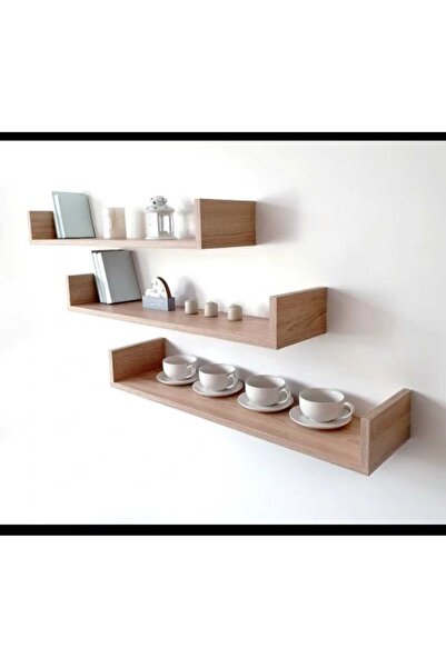 EGN WOODS Raft pentru cameră pentru copii Montessorie 90x15x12 - 3 suporturi ...