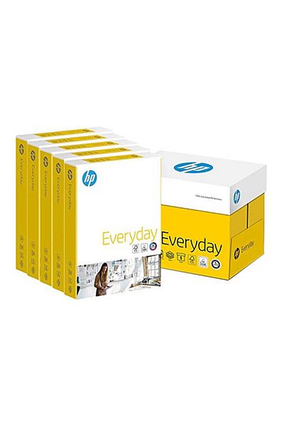 HP A4 Everyday High Printing Papers - 5 Packets 80gsm - 2500 Papers