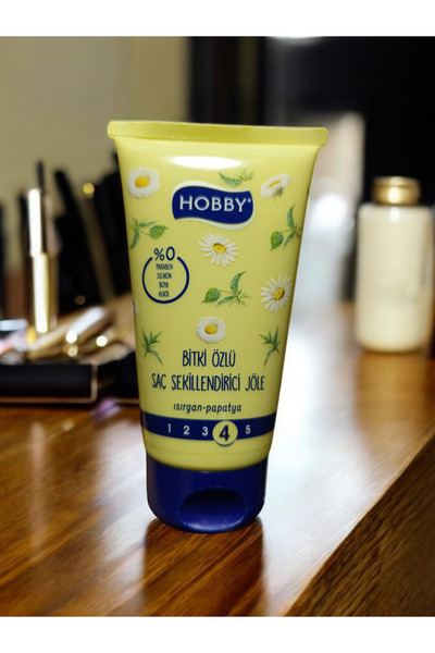 Hobby Bitki Özlü Saç Şekillendirici Jöle 150ml (2 Adet x 150ml = 300ml), Isır...