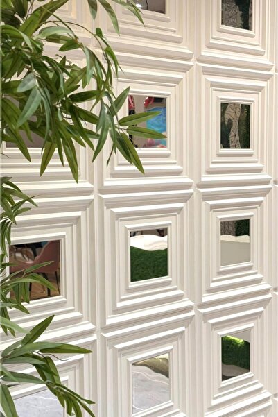 Duvarım 3 Boyutlu Boyanabilir PVC Duvar Paneli Lima (50-50 cm 4 adet-1 metrekare)