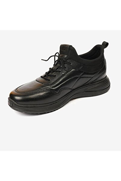 Greyder 64613 Erkek Siyah Hakiki Deri Comfort Ayakkabı