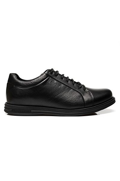 Greyder 00240 Men's Black Genuine Leather Comfort Shoes