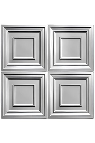 Duvarım 3 Boyutlu Boyanabilir PVC Duvar Paneli Mira (50-50 cm 4 adet-1 metrekare)