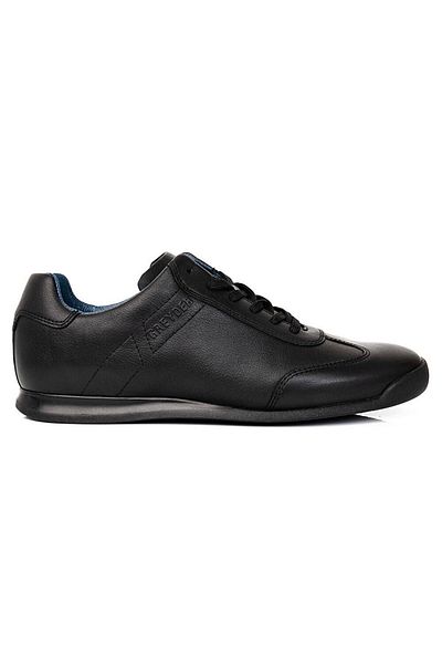 Greyder 13222 Black Men's Genuine Leather Casual Shoes