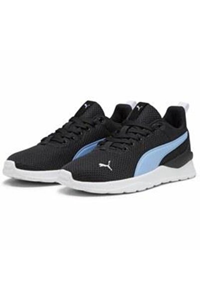 Puma Anzarun Lite Jr Black-blissful Blue Günlük Spor Ayakkabısı