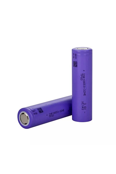 Genel Markalar Tenpower INR18650-32HE 3.7 Volt 3200mAh Li-Ion Şarj Edilebilir...