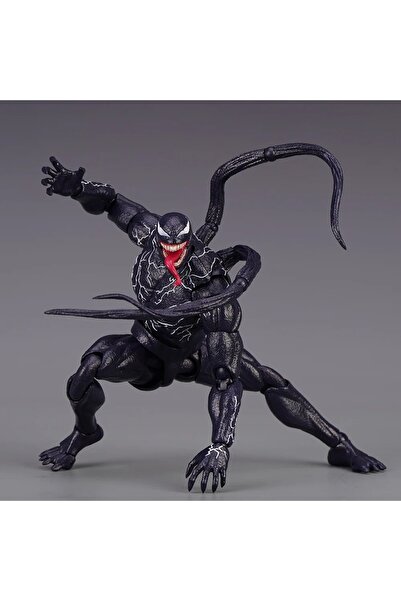 Shem Venom 2 Action Figure Ortak Hareketli Değişim Yüz Heykeli Figür 18 Cm ( Özel Seri  )