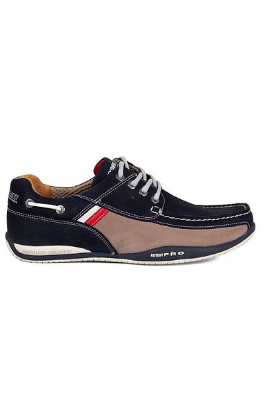 Greyder 00106 Men's Navy Nubuck Genuine Leather Shoes