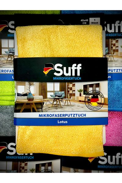 Suff Niluffer (Lotus) Microfiber Cleaning Cloth - General Cleaning Cloth (40X40) 1 Piece