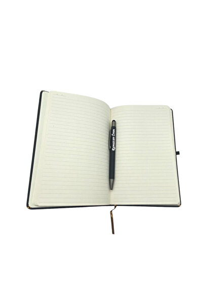 Home İsme Özel Siyah Defter Kalem Seti