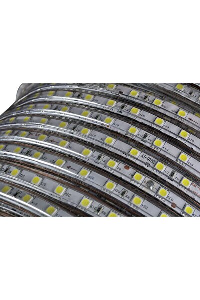 ADALED 5 Meter Led Light Strip - White Lighting, Plug Included, 220 Volt