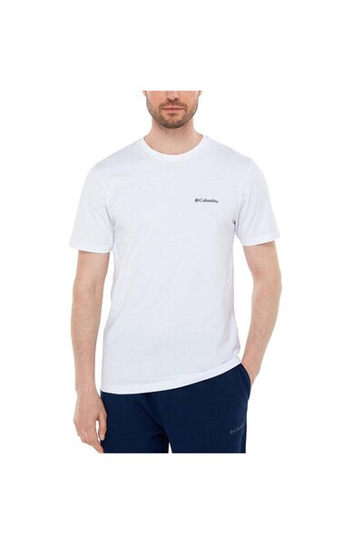 Columbia Μπλουζάκι CS0282 CSC M BASIC SM LOGO BRUSHED SS TEE