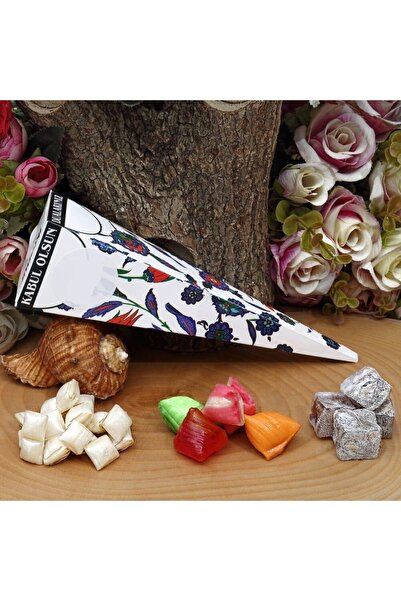 ŞEKERCİYAŞAR Mevlüt Şekeri Çifte Kavrulmuş Lokumlu Mevlid Şekerli (70 Gr.) 40 Adet