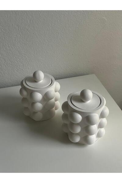 UZUN STORE BETON BUBBLE VAZO MUMLUK PAMUKLUK 1 ADET