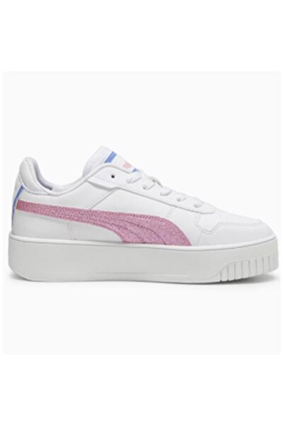 Puma Carina Street Deep Dive Jr- White-fast Pink-blue Günlük Spor Ayakkabısı